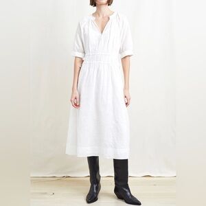 Apiece Apart Justa Dress White